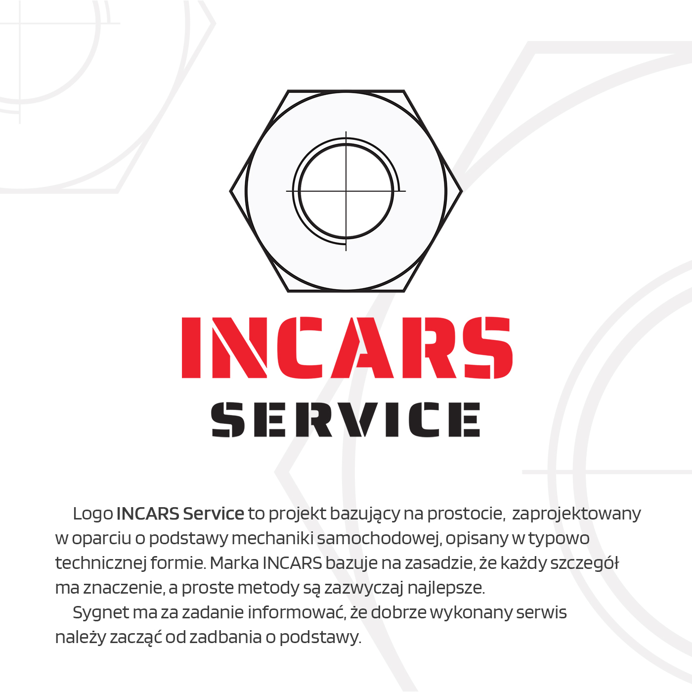 logo serwisu mechanika samochodowa garaż garage cars service